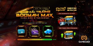 Đấu trường Booyah! Max – Khán giả có thể tuyên chiến với Streamer ngay trên Booyah Live