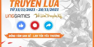 Game thủ Võ Lâm Truyền Kỳ lan tỏa yêu thương, cùng nhau vượt qua đại dịch