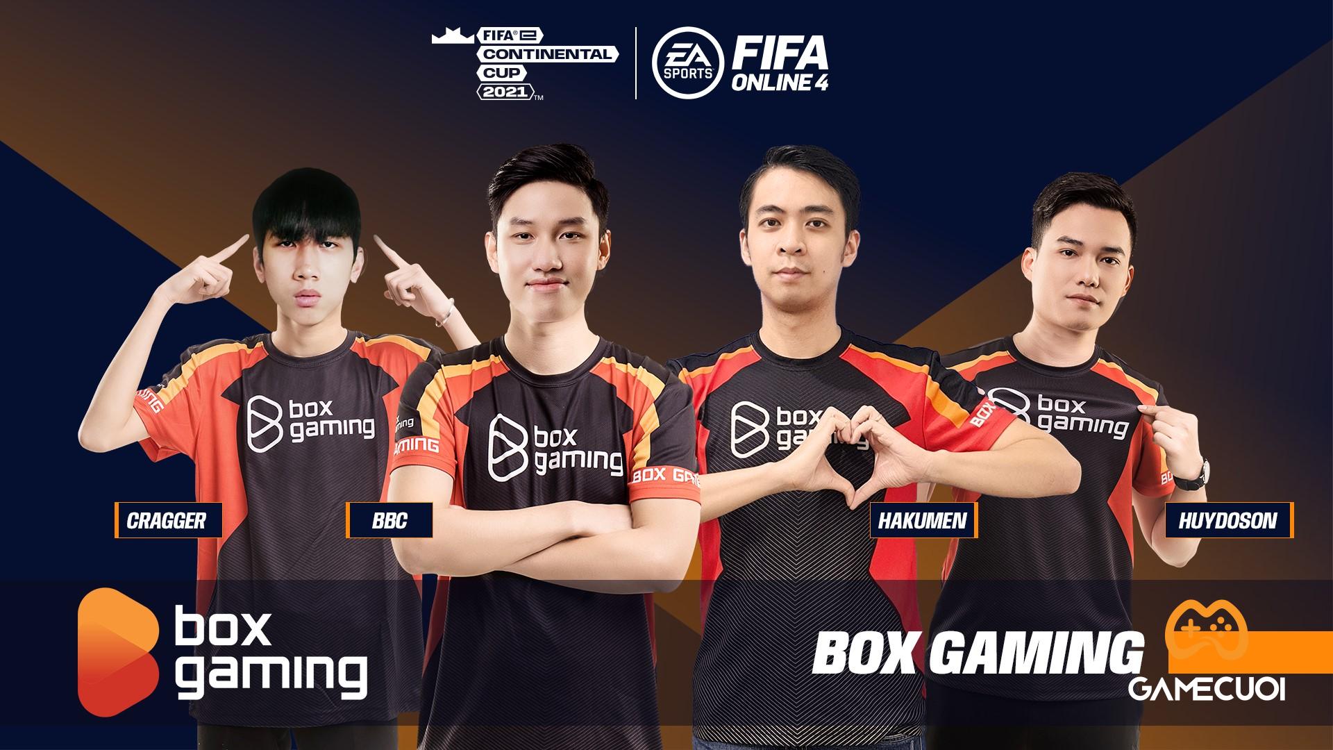 Box Gaming xuất sắc tiến vào vòng loại trực tiếp FIFAe Continental Cup 2021 với vị trí đầu bảng