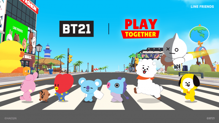 BT21 play Together Game Cuối