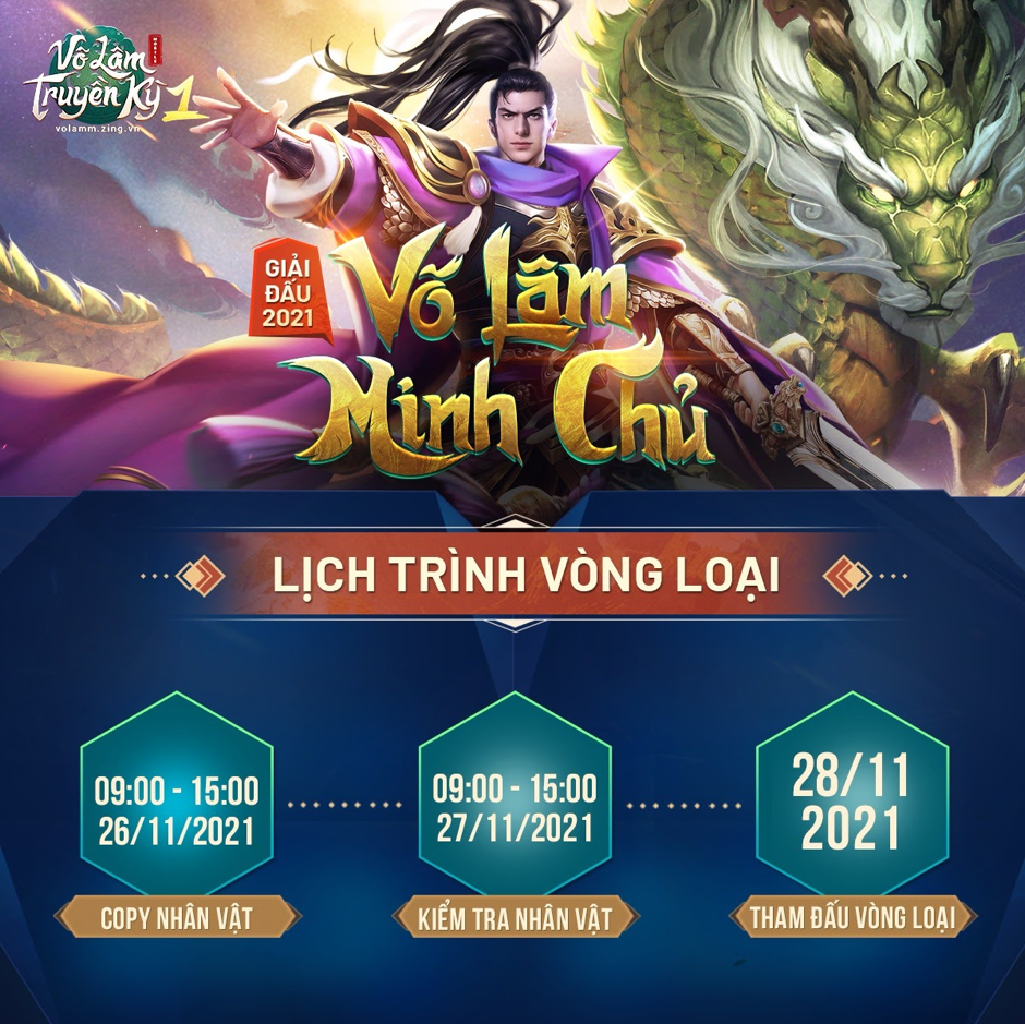 VLTK1M: Hơn 1.600 game thủ bước vào Vòng Loại Võ Lâm Minh Chủ