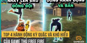 Free Fire: Top 4 Hành Động Kỳ Quặc Và Khó Hiểu Của Game Thủ