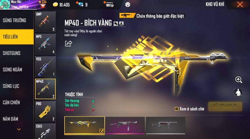 Free Fire: điểm danh 5 skin súng đắt nhất 2024