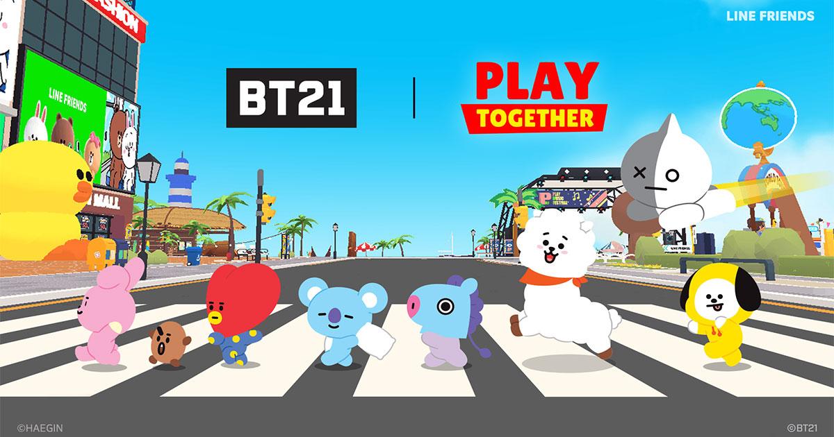 Play Together ra mắt bộ sưu tập BT21 trong Line Friends