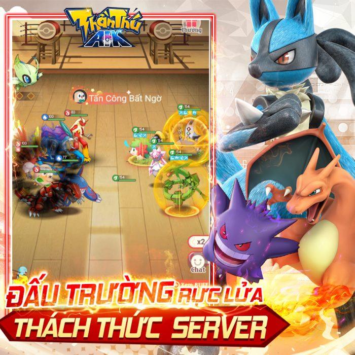 Hàng nghìn Pokémon của Thần Thú AFK chuẩn bị “khăn gói” lên đường tiến vào làng game Việt trong tháng 1/2022