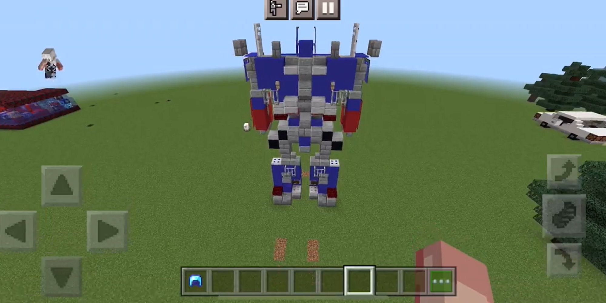 Xuất hiện phiên bản Optimus Prime có khả năng biến hình trong Minecraft