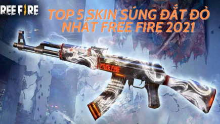 Free Fire: điểm danh 5 skin súng đắt nhất 2024