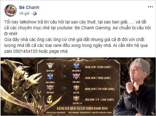 Sự nghiệp game thủ của Bé Chanh: Từ thần rừng Liên Quân Việt đến kẻ bị NPH và cộng đồng hắt hủi bậc nhất