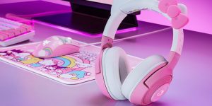 Razer ra mắt bộ gear Hello Kitty mới “hồng phấn mộng mơ”