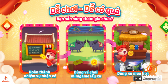 Tet Day ZingPlay 2 Game Cuối