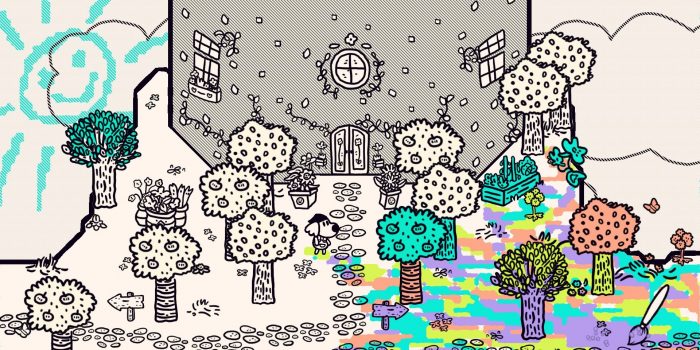 Top 10 Game phieu luu hay nhat moi thoi dai Chicory A Colorful Tale Wielders House Game Cuối