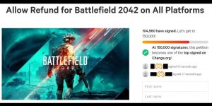 Battlefield 2042: Game thủ thu thập hơn 100 nghìn chữ ký đòi EA trả lại tiền