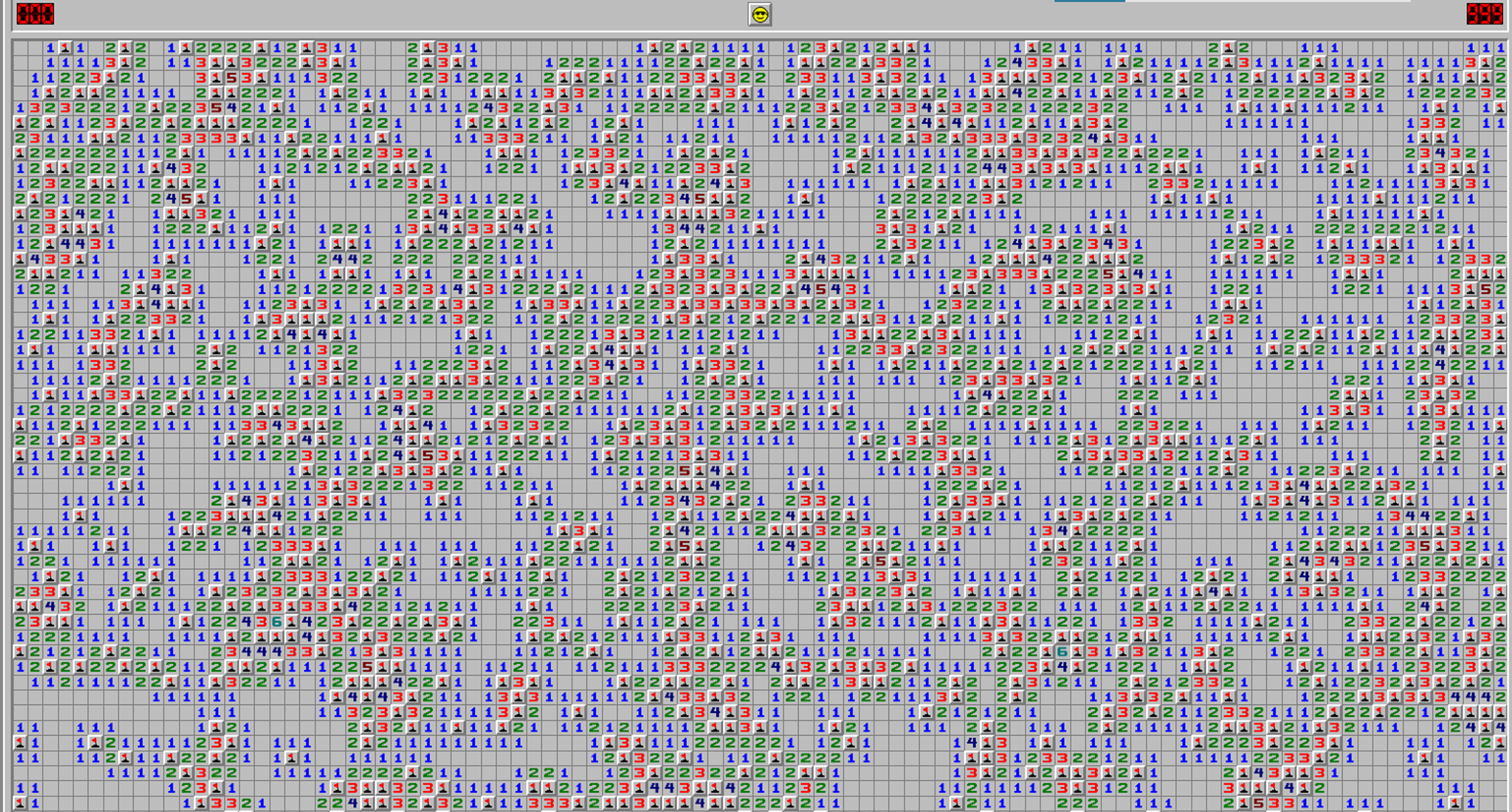 Một game thủ đã gỡ… 1500 quả mìn trong game “dò mìn” kinh điển Minesweeper