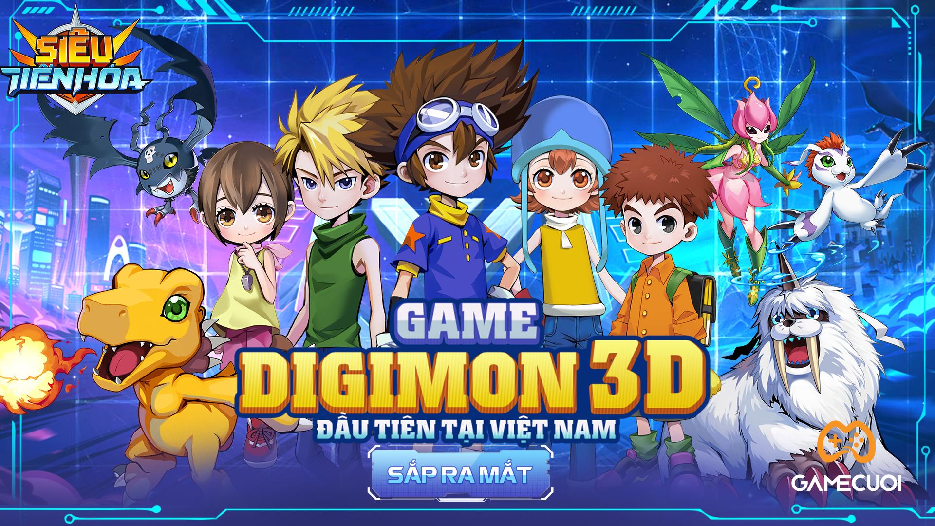 Game Digimon 3D đầu tiên tại Việt Nam – Tuyển mem phá đảo thế giới