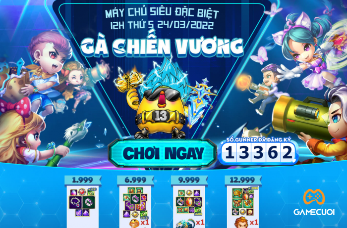 Gunny PC Ga Chien Vuong May chu sieu dac biet Game Cuối