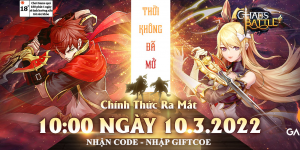 900 Code Chaos Battle: Trận Chiến Vĩnh Hằng – Funtap và hướng dẫn nhập giftcode