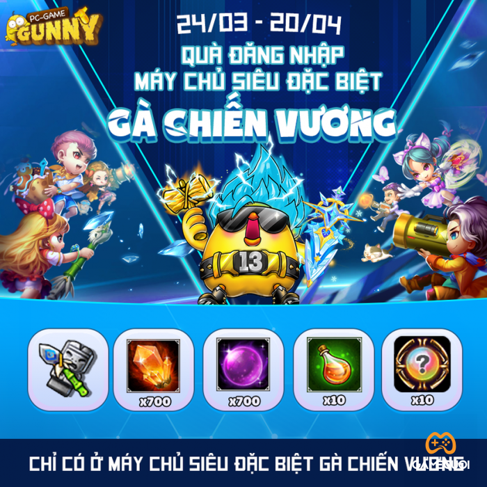 gunny PC Ga chien vuong 5 Game Cuối