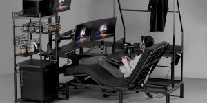 Electric Gaming Bed: Giường gaming độc đáo, chuyển trạng thái ngủ – ngồi linh hoạt