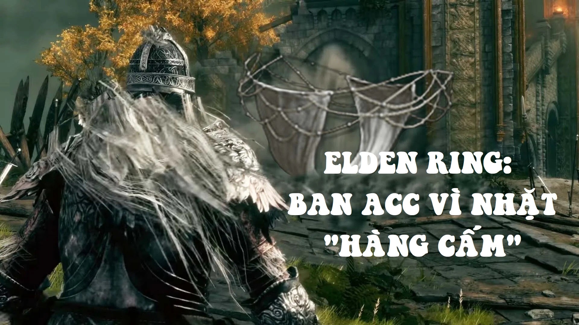 Người chơi Elden Ring bị cấm cửa tài khoản sau khi nhặt… đồ lót
