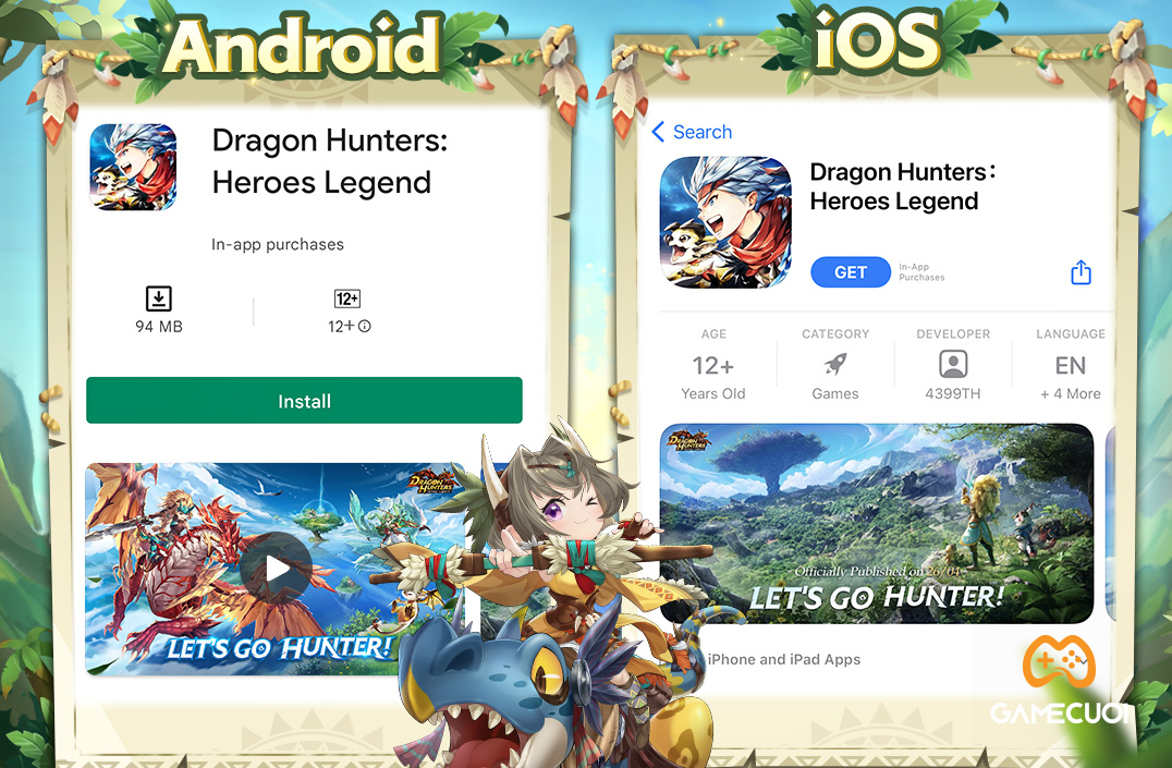 Dragon Hunters: Người Săn Rồng mở tải sớm, sẵn sàng ra mắt vào sáng mai 26/04/2022