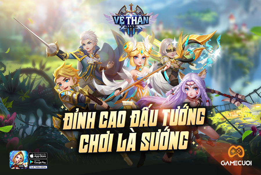 Tựa game đấu tướng, chiến thuật Vệ Thần Arena chuẩn bị cập bến làng game Việt