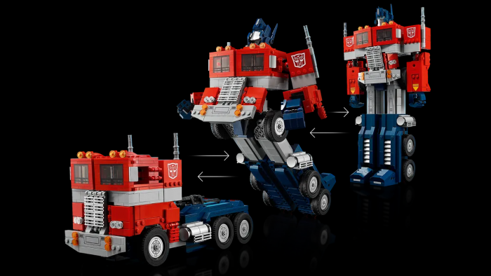 LEGO ra mat bo Optimus Prime 1500 manh co the bien hinh gia khoang 4 trieu dong Game Cuối