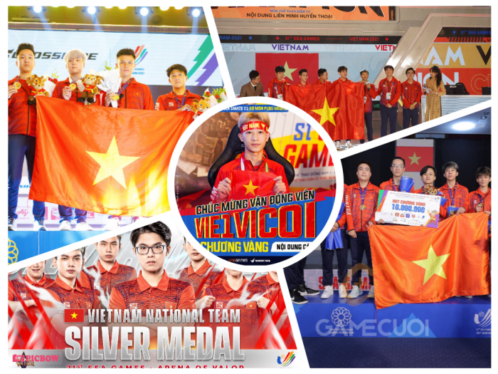 SEA Games 31 Tong hop tat ca huy chuong danh gia cua doan eSport Viet Nam Game Cuối