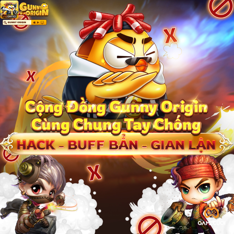 Game thủ có thể tố cao ngay lập tức kẻ  dùng “hack” trong Gunny Origin