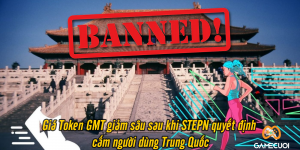 STEPN cấm người dùng Trung Quốc khiến giá GMT giảm sâu