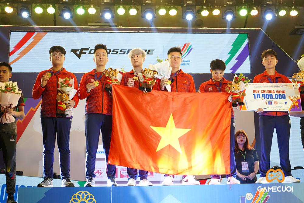 Đột Kích Việt Nam hoàn thành mục tiêu vàng tại SEA Games 31