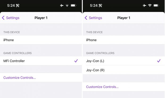 Apple iOS 16 ho tro ca Switch Joy Cons 3 Game Cuối
