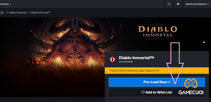 diablo immortal Game Cuối