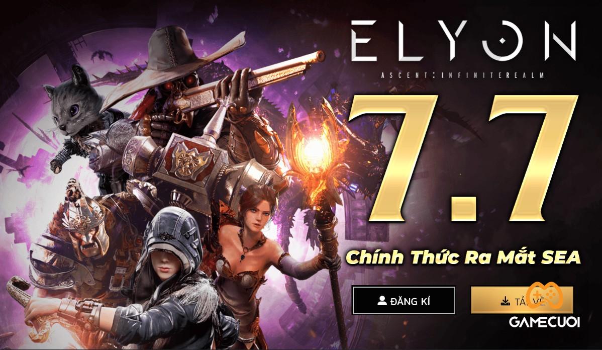 Elyon SEA – siêu phẩm MMORPG hành động thế giới mở chính thức ra mắt hôm nay.