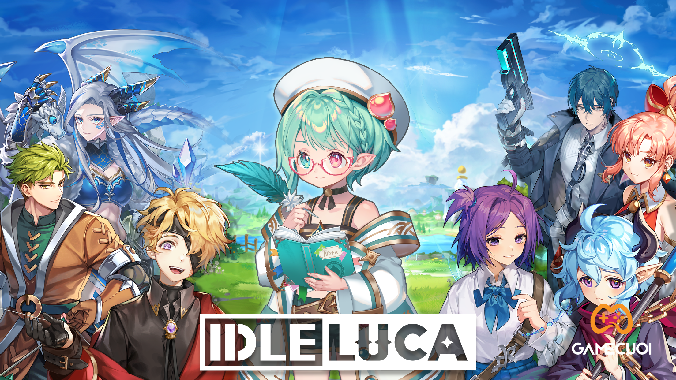 IDLE LUCA – tựa game P2O dễ chơi của Com2us chính thức ra mắt toàn cầu