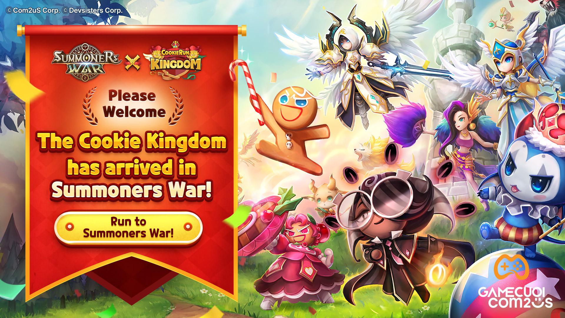 Summoners War và Cookie Run: Kingdom chính thức bắt tay tung ra bản cập nhật đáng mong chờ nhất năm