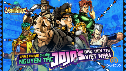 Gosu hé lộ tựa game Anime chuẩn nguyên tác JoJo’s đầu tiên tại Việt Nam