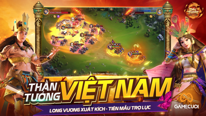 Thần Tướng Việt Nam với sức mạnh “khủng” xuất hiện độc quyền trong Đấu Tướng VNG