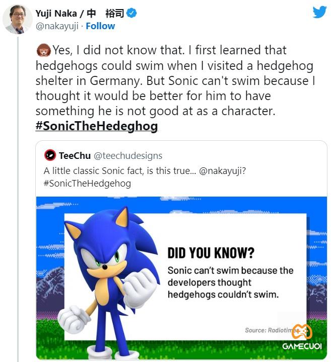 Vi sao Sonic khong biet boi 2 Game Cuối
