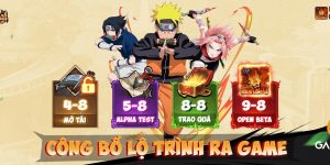 Ninja Làng Lá: Truyền Kỳ game Naruto chất chơi mới ấn định ngày ra mắt