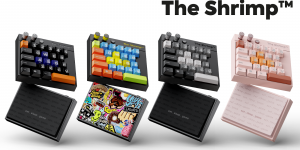 NGS The Shrimp – Bàn phím cơ chơi game siêu nhỏ gọn dành cho laptop