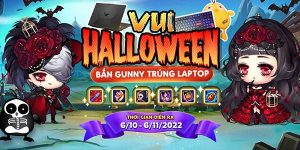 Chơi Halloween – Rinh Laptop Gaming miễn phí, bỏ túi quà độc quyền từ Gunny PC