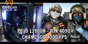 Bộ đôi “khủng long” Core i9 13900K và RTX 4090 đẩy CSGO chạm mức khung hình… 4000fps