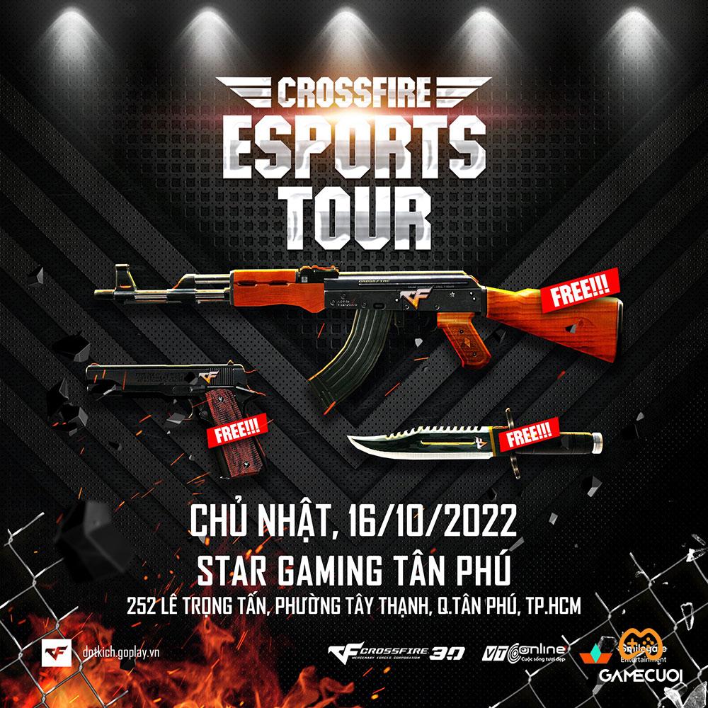 Crossfire eSports Tour chuẩn bị “quẫy” nhiệt tình tại Thành phố Hồ Chí Minh!