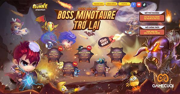 “Boss Minotaure Trở Lại” thách thức thế giới Gunny PC!