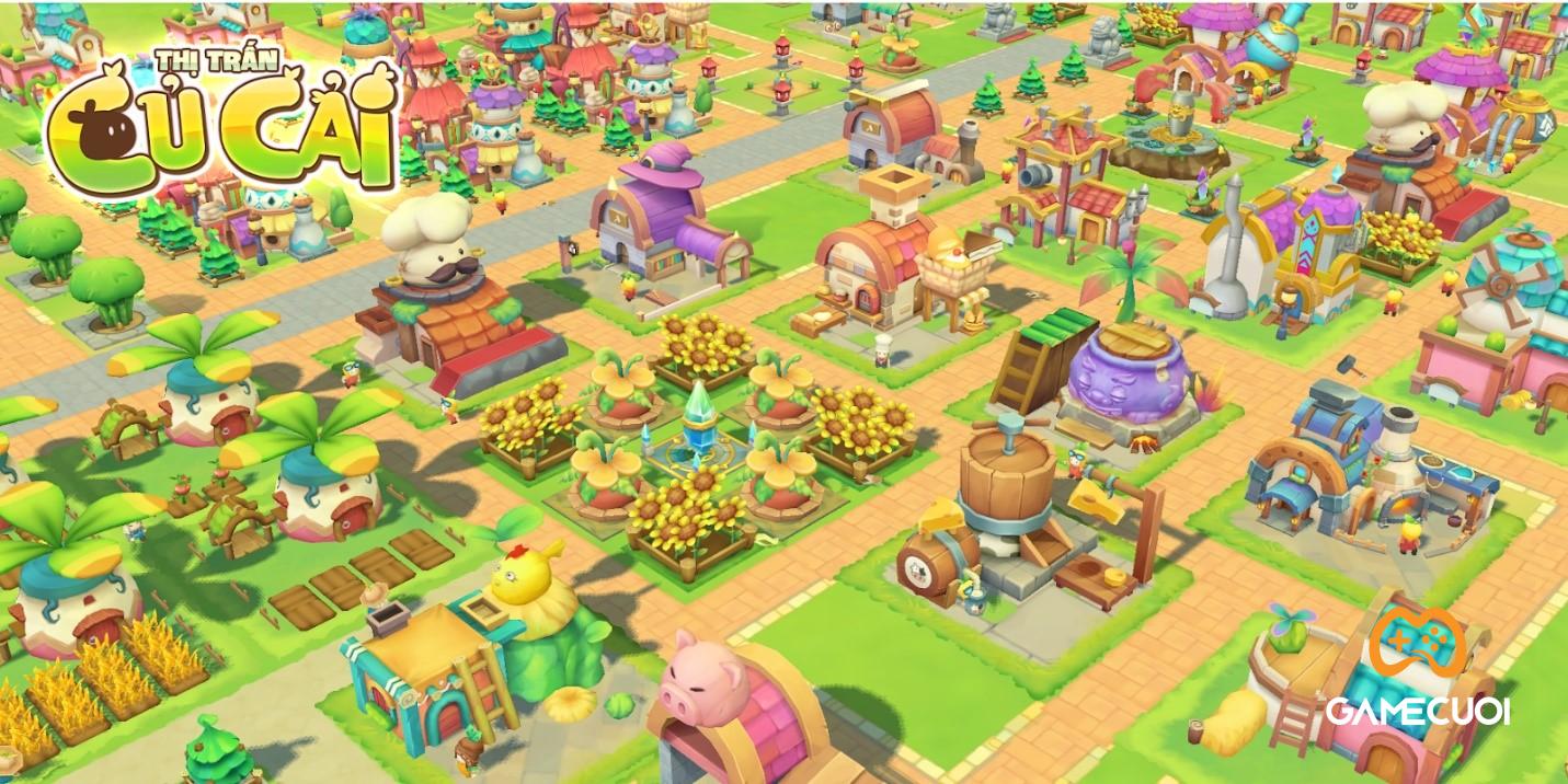 Thị Trấn Củ Cải ZingPlay – Game nông trại khá chill vừa ra mắt tháng 10/2022