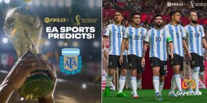 FIFA 23 dự đoán Argentina vô địch; Messi là vua phá lưới World Cup 2022