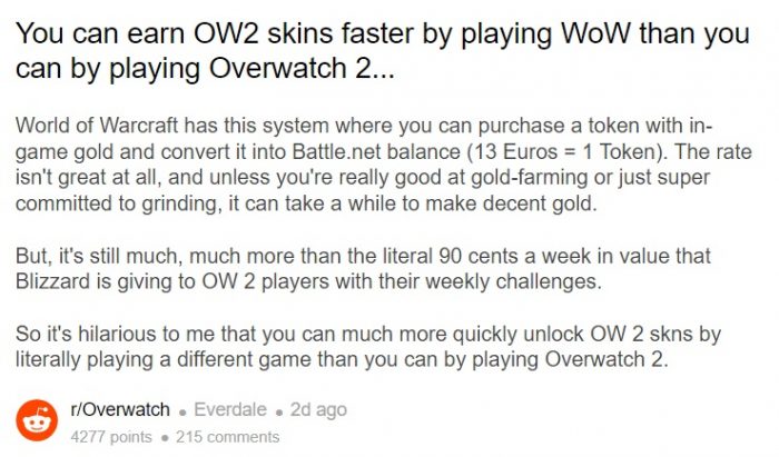 Game thu Overwatch 2 chuyen sang choi... World Of Warcraft de mua skin cho nhanh 2 Game Cuối