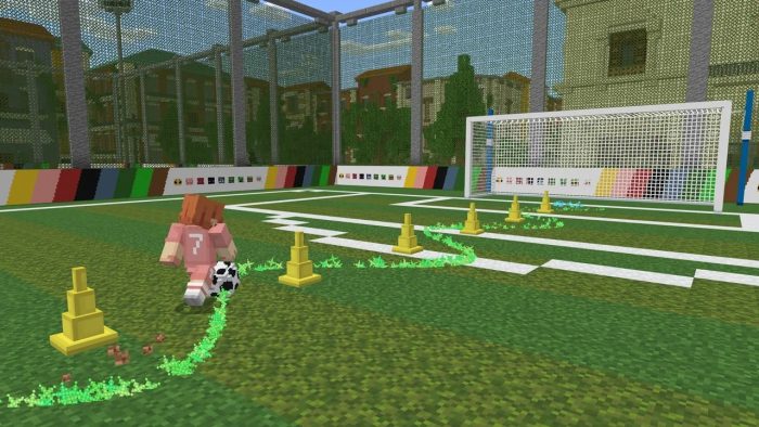 Minecraft ra mat ban do bong da nhan dip World Cup 2022 1 Game Cuối