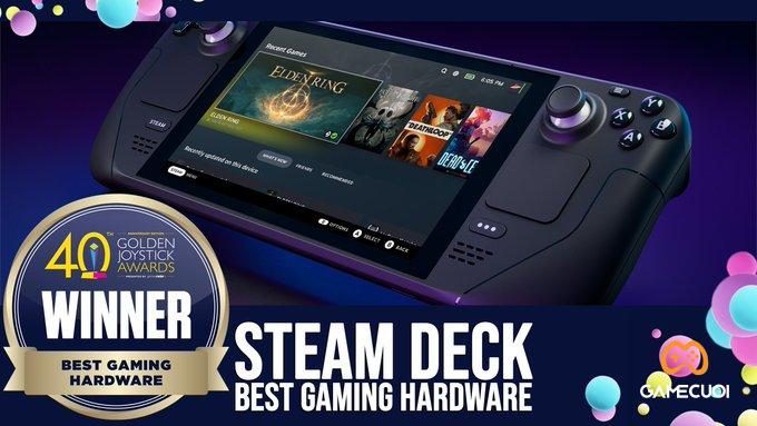 Steam Deck giành giải “phần cứng gaming tốt nhất” của Golden Joysticks
