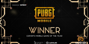 PUBG Mobile được vinh danh là tựa game thể thao điện tử trên thiết bị di động của năm